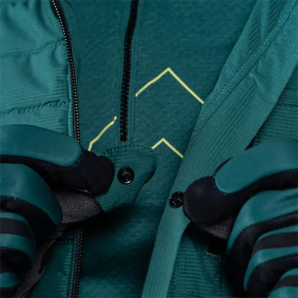 Detailed product image of Leatt, Trail 3.0 Jacket (MTB) Mountain Bike in Teal, Colors: Black, Rust, Teal, Sizes: 2-3, SKU: 5025103645