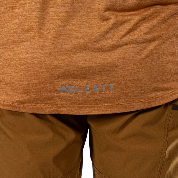Product image of Leatt, Trail 1.0 Jersey (MTB) Mountain Bike in Rust, Colors: Black, Loam, Rust, Teal, Sizes: 2-3, SKU: 5025103905