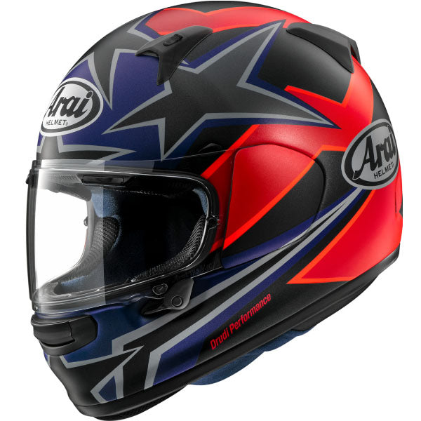 Arai motorcycle helmet product image — nan. Studio angle showing shell shape, venting and visor details.