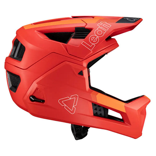 Product image of Leatt, V25 Enduro 4.0 Helmet (MTB) Mountain Bike in Red, Colors: Loam, Red, Stealth, White, Sizes: LG, MD, SM