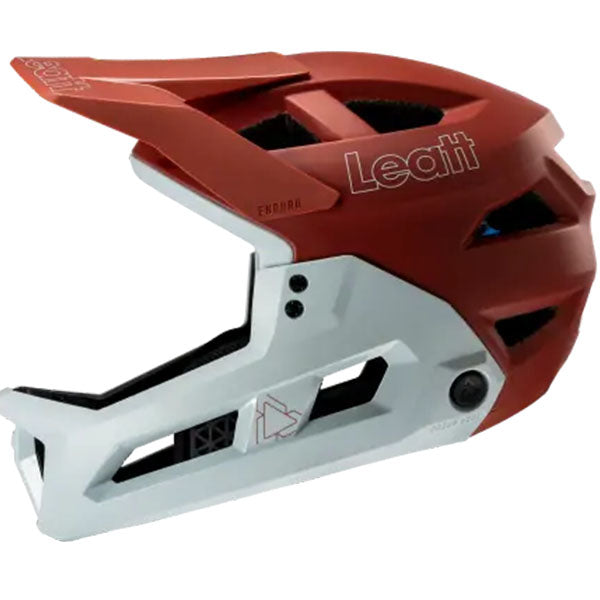 Image showing Leatt, V25 Enduro 2.0 Helmet (MTB) Mountain Bike, Colors: Cyan, Lava, Purple, Stealth, White, Sizes: LG, MD, SM