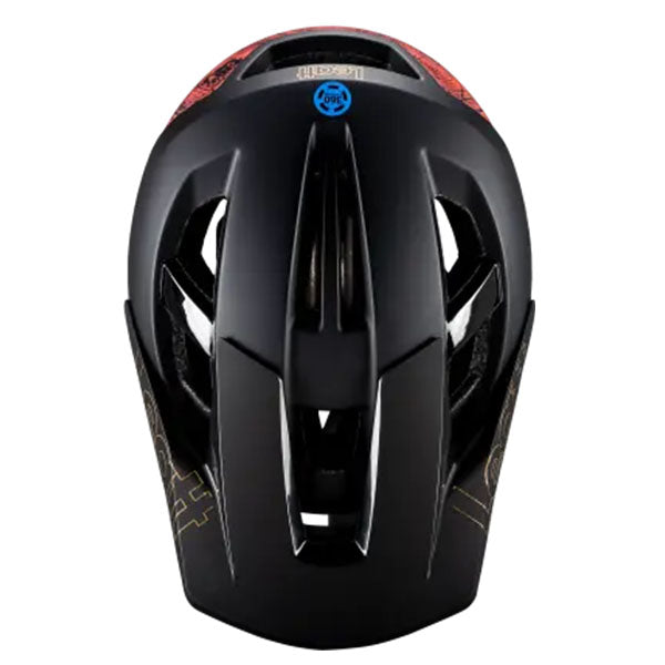 Detailed product image of Leatt, V25 Enduro 3.0 Helmet (MTB) Mountain Bike in Rust, Colors: Glow, Pistachio, Rust, White, Sizes: LG, MD, SM, SKU: 1024120290