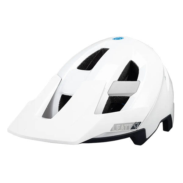 Studio product image of Leatt, AllMtn 3.0 V25 Helmet (MTB) Mountain Bike in White, Colors: Graphite, Red, Rust, Stealth, White, Sizes: LG, MD, SM, SKU: 1023015401