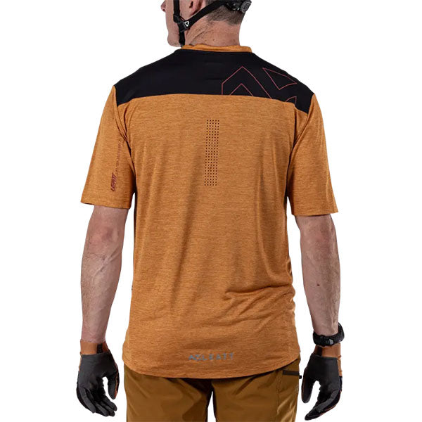 Image showing Leatt, Trail 1.0 Jersey (MTB) Mountain Bike in Black, Colors: Black, Loam, Rust, Teal, Sizes: 2-3, SKU: 5025103905