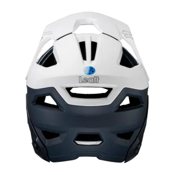 Product photo showing Leatt, V25 Enduro 3.0 Helmet (MTB) Mountain Bike, Colors: Glow, Pistachio, Rust, White, Sizes: LG, MD, SM, SKU: 1024120290