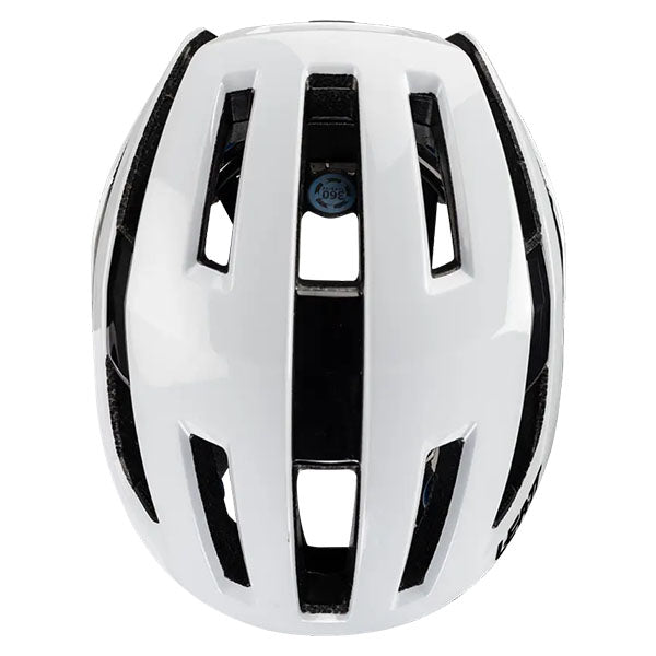 Product photo showing Leatt, Endurance 3.0 V25 Helmet (MTB) Mountain Bike in White, Colors: Black, Lava, Lime, Pistachio, White, Sizes: LG, MD, SM