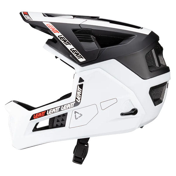Image showing Leatt, V25 Enduro 4.0 Helmet (MTB) Mountain Bike, Colors: Loam, Red, Stealth, White, Sizes: LG, MD, SM