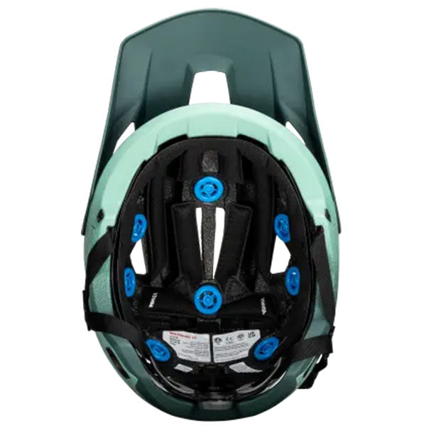 Detailed product image of Leatt, V25 Enduro 3.0 Helmet (MTB) Mountain Bike, Colors: Glow, Pistachio, Rust, White, Sizes: LG, MD, SM, SKU: 1024120290