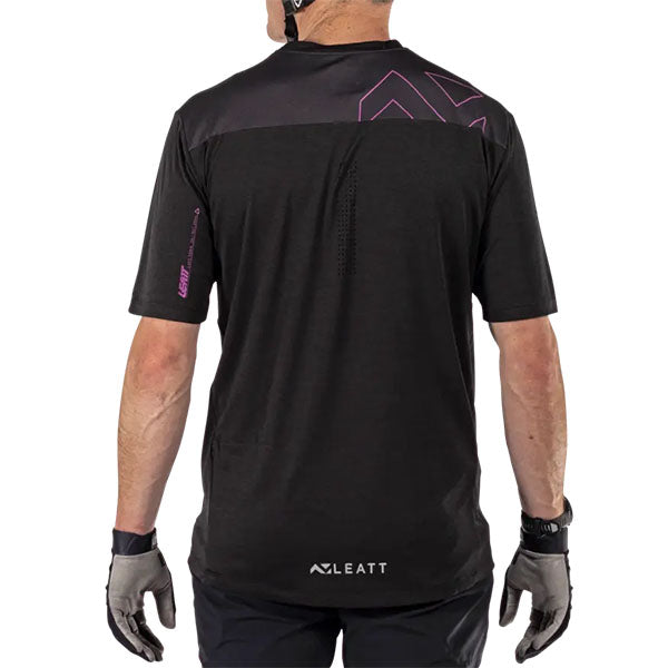 Product image of Leatt, Trail 1.0 Jersey (MTB) Mountain Bike, Colors: Black, Loam, Rust, Teal, Sizes: 2-3, SKU: 5025103905