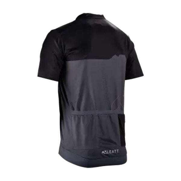 Detailed product image of Leatt, Trail 3.0 Jersey (MTB) Mountain Bike in Lava, Colors: Black, Cream, Lava, Pistachio, Sizes: 2-3, SKU: 5025103824