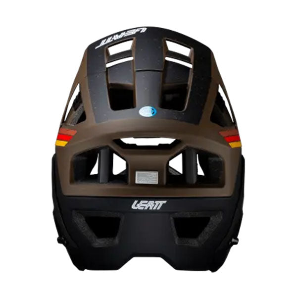 Image showing Leatt, V25 Enduro 4.0 Helmet (MTB) Mountain Bike, Colors: Loam, Red, Stealth, White, Sizes: LG, MD, SM