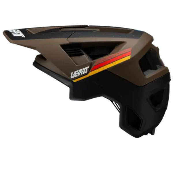 Image showing Leatt, V25 Enduro 4.0 Helmet (MTB) Mountain Bike, Colors: Loam, Red, Stealth, White, Sizes: LG, MD, SM