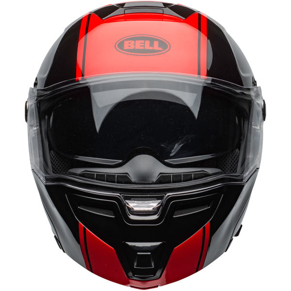 motorcycle helmet, showing aerodynamic shell design, ventilation ports, and secure retention system built for rider comfort and protection. SKU 07110051.