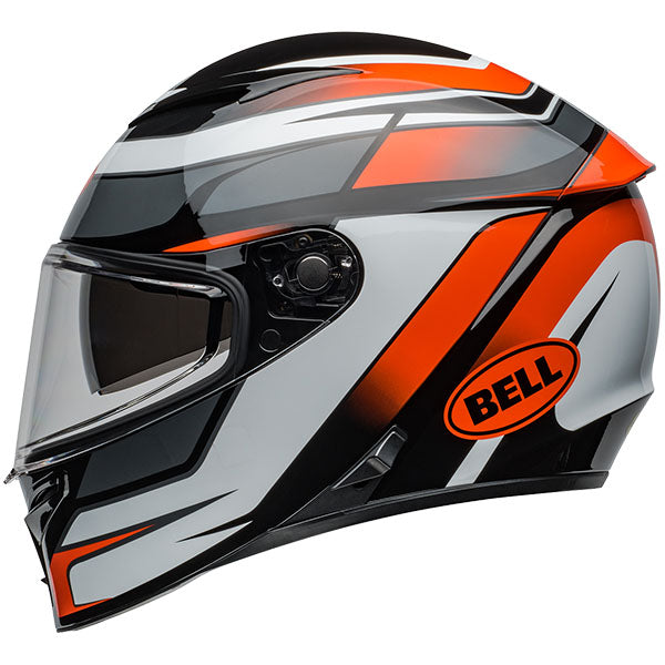 motorcycle helmet, showing aerodynamic shell design, ventilation ports, and secure retention system built for rider comfort and protection. SKU 07160809.