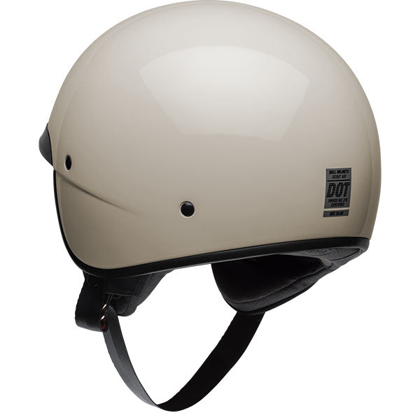 motorcycle helmet, rear view, showing aerodynamic shell design, ventilation ports, and secure retention system built for rider comfort and protection. SKU 07149652.