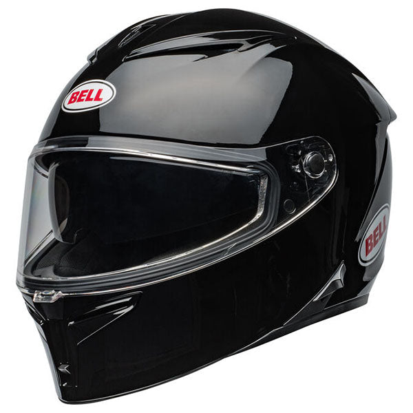 motorcycle helmet, front view, showing aerodynamic shell design, ventilation ports, and secure retention system built for rider comfort and protection. SKU 07161591.