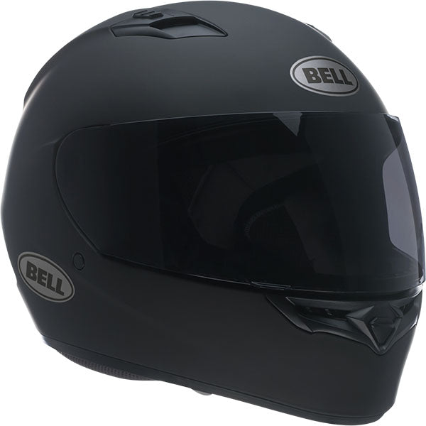 motorcycle helmet, front view, showing aerodynamic shell design, ventilation ports, and secure retention system built for rider comfort and protection. SKU 07049232.