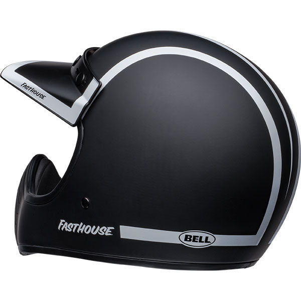 motorcycle helmet, rear view, showing aerodynamic shell design, ventilation ports, and secure retention system built for rider comfort and protection. SKU 07152117.
