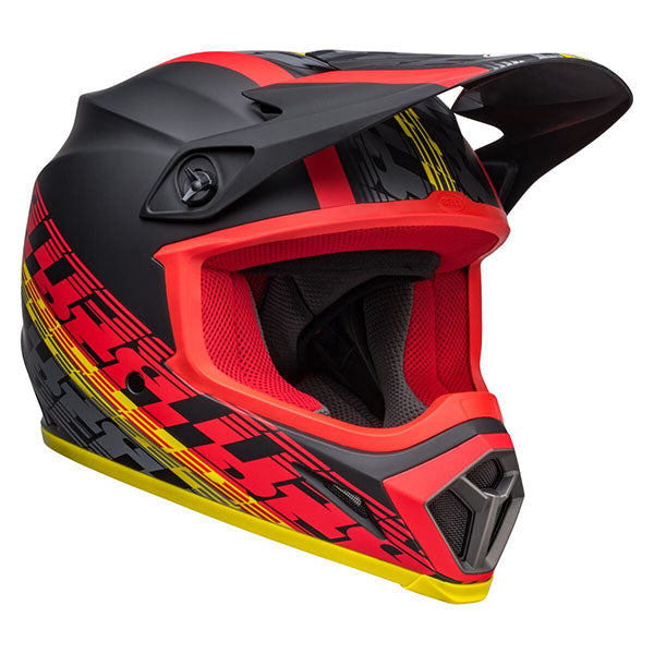 motorcycle helmet, showing aerodynamic shell design, ventilation ports, and secure retention system built for rider comfort and protection. SKU 07136339.