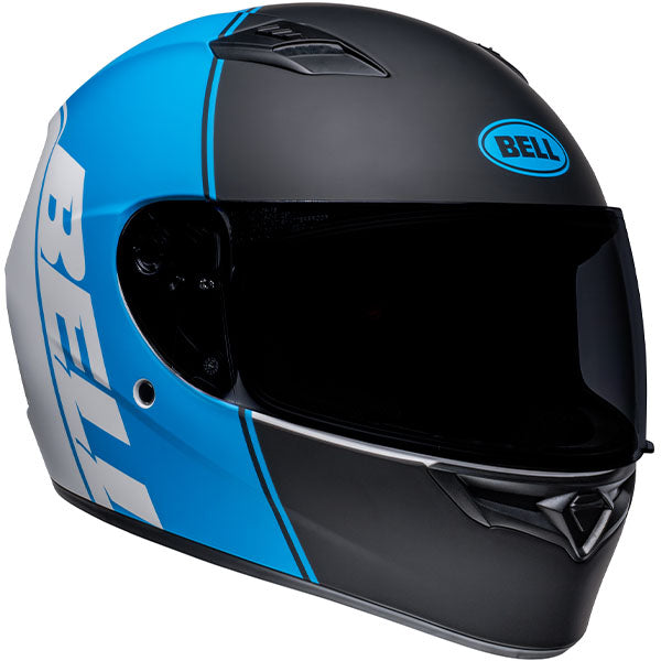 motorcycle helmet, front view, showing aerodynamic shell design, ventilation ports, and secure retention system built for rider comfort and protection. SKU 07141866.