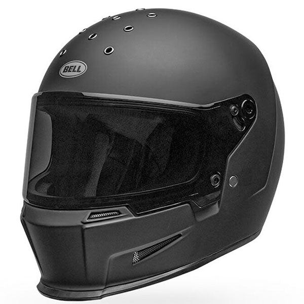 motorcycle helmet, front view, showing aerodynamic shell design, ventilation ports, and secure retention system built for rider comfort and protection. SKU 07158149.