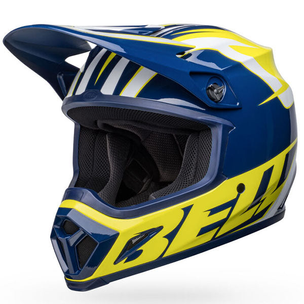 motorcycle helmet, front view, showing aerodynamic shell design, ventilation ports, and secure retention system built for rider comfort and protection. SKU 07150261.