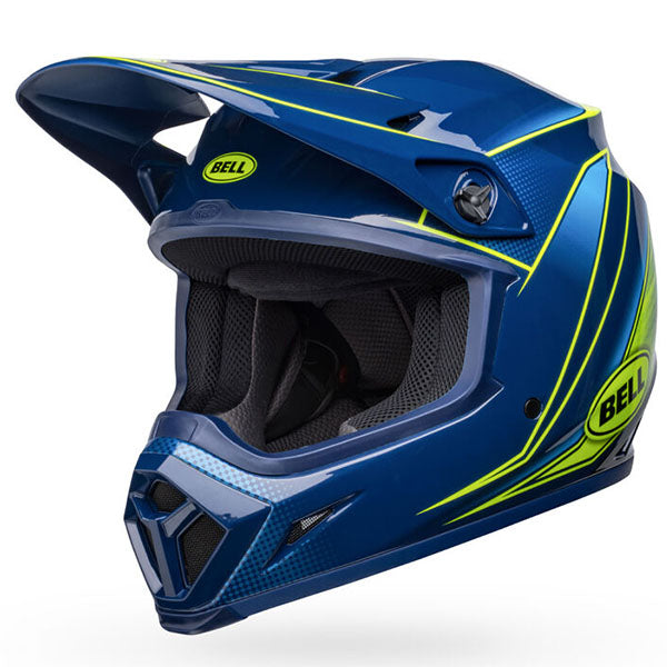 motorcycle helmet, front view, showing aerodynamic shell design, ventilation ports, and secure retention system built for rider comfort and protection. SKU 07150270.