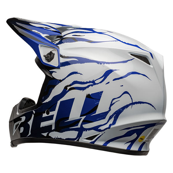 motorcycle helmet, rear view, showing aerodynamic shell design, ventilation ports, and secure retention system built for rider comfort and protection. SKU 07157359.