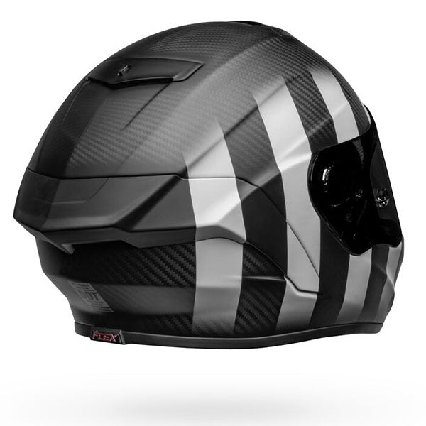motorcycle helmet, showing aerodynamic shell design, ventilation ports, and secure retention system built for rider comfort and protection. SKU 07150126.