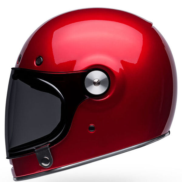 motorcycle helmet, showing aerodynamic shell design, ventilation ports, and secure retention system built for rider comfort and protection