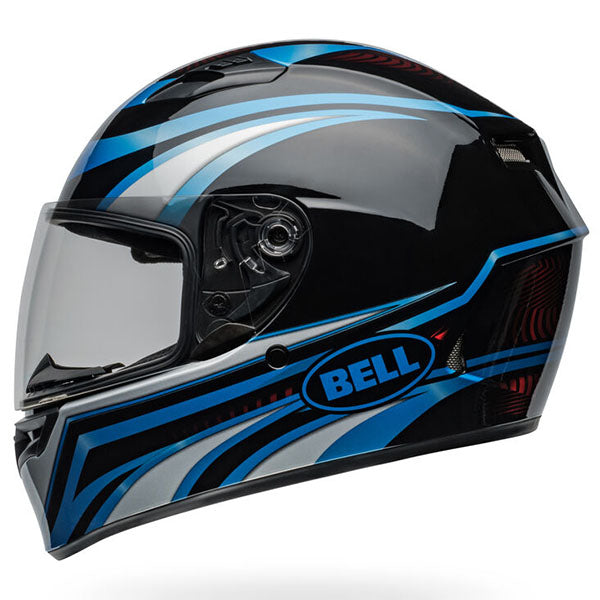 motorcycle helmet, showing aerodynamic shell design, ventilation ports, and secure retention system built for rider comfort and protection. SKU 07160122.