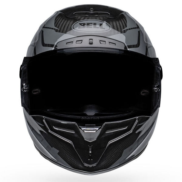 motorcycle helmet, showing aerodynamic shell design, ventilation ports, and secure retention system built for rider comfort and protection. SKU 07150159.