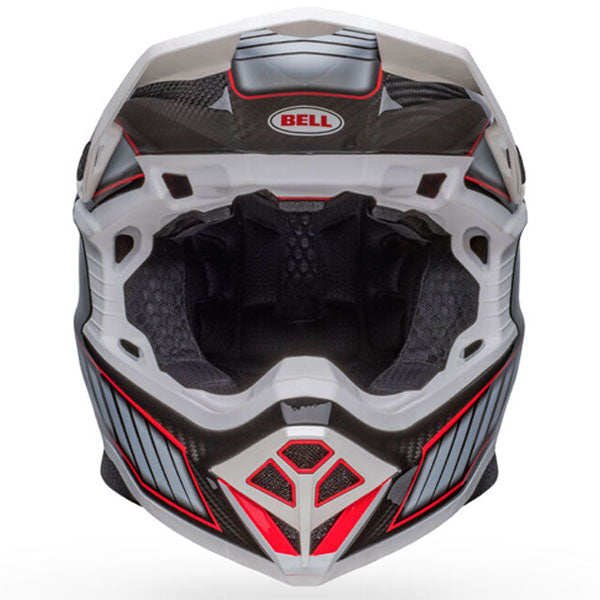 motorcycle helmet, showing aerodynamic shell design, ventilation ports, and secure retention system built for rider comfort and protection. SKU 07156427.