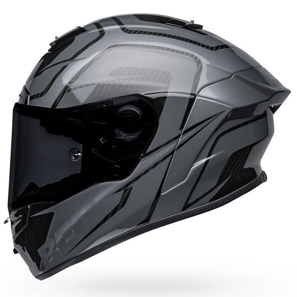 motorcycle helmet, showing aerodynamic shell design, ventilation ports, and secure retention system built for rider comfort and protection. SKU 07150157.