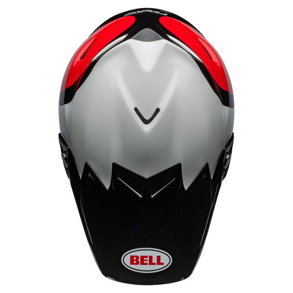 motorcycle helmet, showing aerodynamic shell design, ventilation ports, and secure retention system built for rider comfort and protection