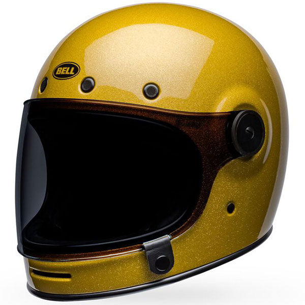 motorcycle helmet, showing aerodynamic shell design, ventilation ports, and secure retention system built for rider comfort and protection