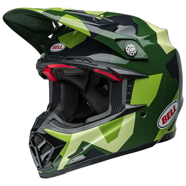 Clean studio shot of BTO Sports - Digi Rover Bundle (Jersey, Pant, Helmet Combo); showing helmet shell shape and vent layout; SKU 1760554346