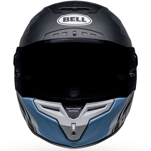 motorcycle helmet, showing aerodynamic shell design, ventilation ports, and secure retention system built for rider comfort and protection. SKU 07150152.