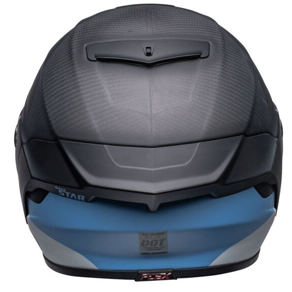 motorcycle helmet, showing aerodynamic shell design, ventilation ports, and secure retention system built for rider comfort and protection