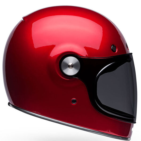 motorcycle helmet, showing aerodynamic shell design, ventilation ports, and secure retention system built for rider comfort and protection