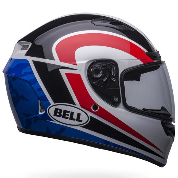 motorcycle helmet, showing aerodynamic shell design, ventilation ports, and secure retention system built for rider comfort and protection. SKU 07158684.