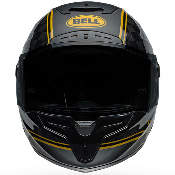 motorcycle helmet, showing aerodynamic shell design, ventilation ports, and secure retention system built for rider comfort and protection. SKU 07156897.