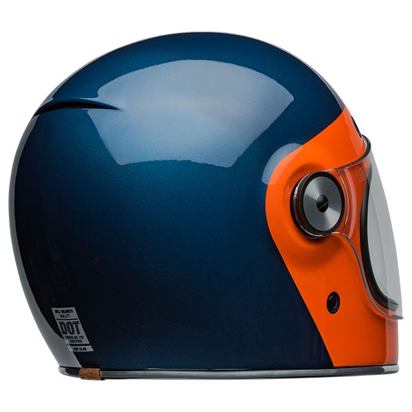 motorcycle helmet, rear view, showing aerodynamic shell design, ventilation ports, and secure retention system built for rider comfort and protection. SKU 07157878.