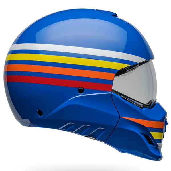 motorcycle helmet, showing aerodynamic shell design, ventilation ports, and secure retention system built for rider comfort and protection. SKU 07159410.