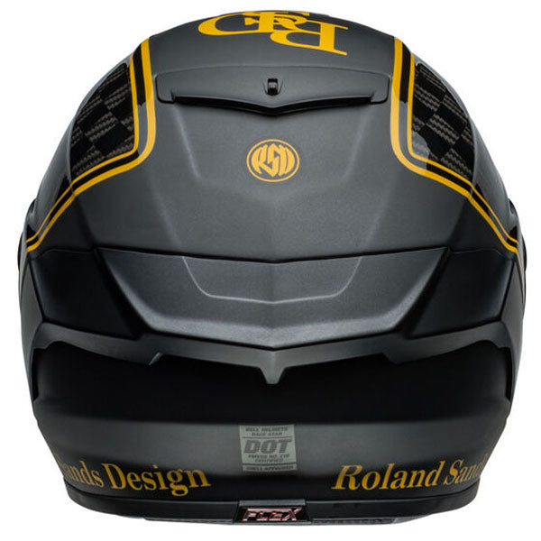 motorcycle helmet, showing aerodynamic shell design, ventilation ports, and secure retention system built for rider comfort and protection