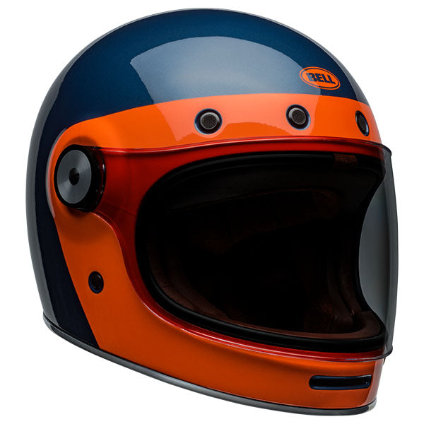 motorcycle helmet, front view, showing aerodynamic shell design, ventilation ports, and secure retention system built for rider comfort and protection. SKU 07157879.