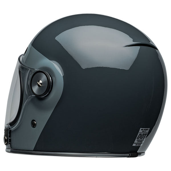 motorcycle helmet, rear view, showing aerodynamic shell design, ventilation ports, and secure retention system built for rider comfort and protection. SKU 07157876.
