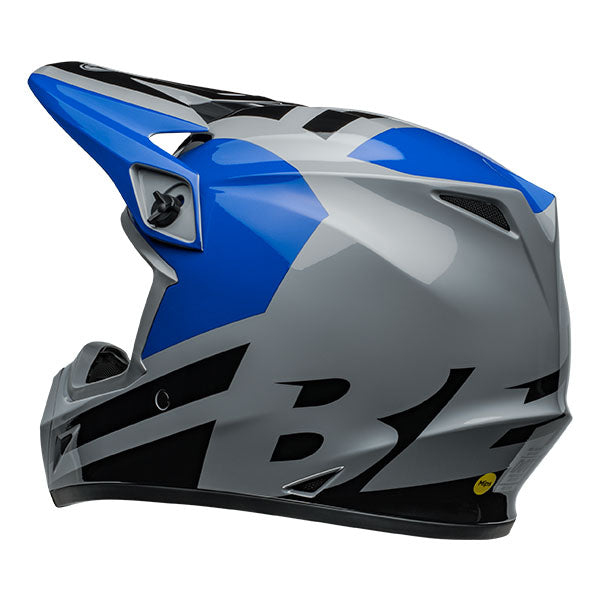 motorcycle helmet, rear view, showing aerodynamic shell design, ventilation ports, and secure retention system built for rider comfort and protection. SKU 07157462.