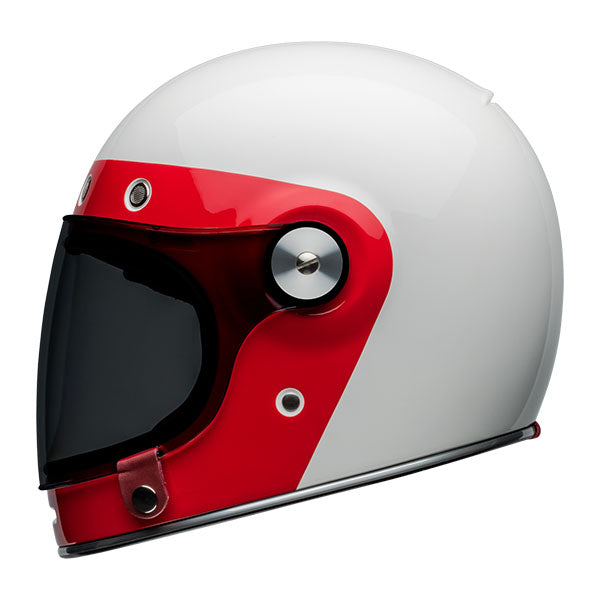 motorcycle helmet, showing aerodynamic shell design, ventilation ports, and secure retention system built for rider comfort and protection