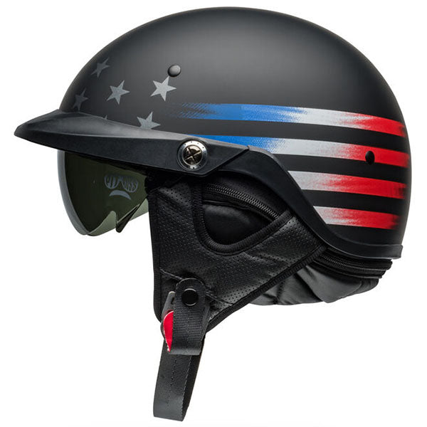 motorcycle helmet, showing aerodynamic shell design, ventilation ports, and secure retention system built for rider comfort and protection. SKU 07158171.